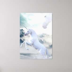 Unicorns Leinwanddruck