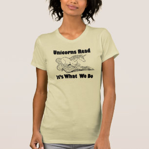 Unicorns Lesen - Es ist, was wir tun - BL T-Shirt