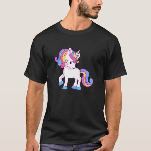 Unicorns Liebe Anim T-Shirt (Vorderseite)