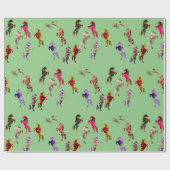 Unicorns Muster Geschenkpapier (Flach)