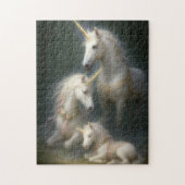 Unicorns newborn baby puzzle (Vertikal)