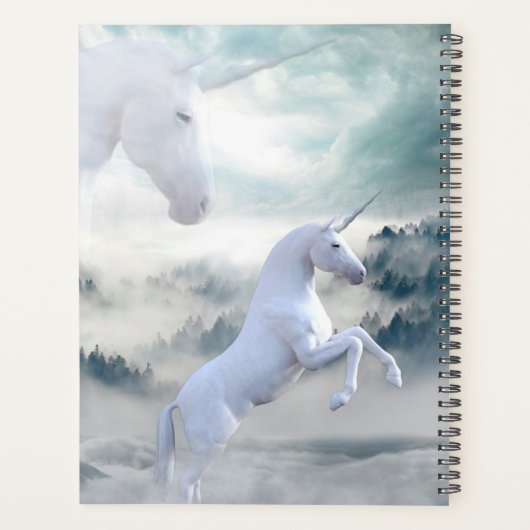 Unicorns Planer (Rückseite)