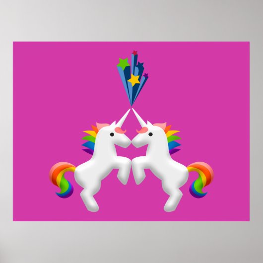 Unicorns Poster (Vorne)
