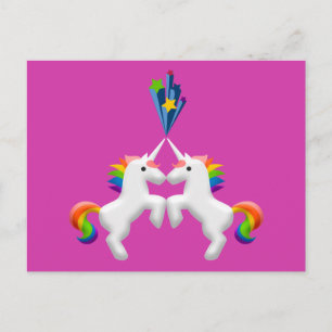 Unicorns Postkarte