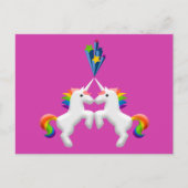Unicorns Postkarte (Vorderseite)
