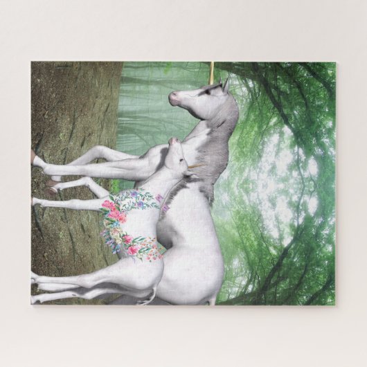Unicorns Puzzle (Horizontal)