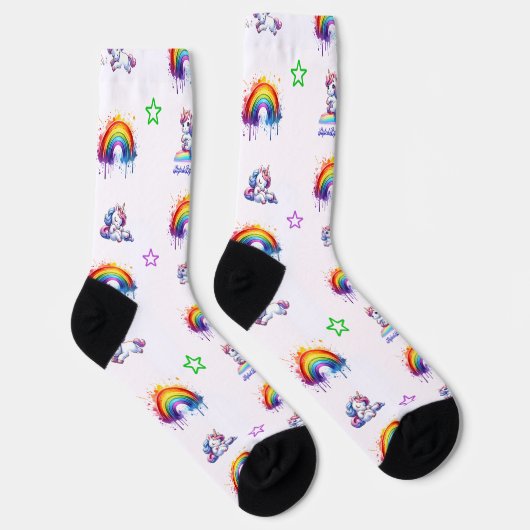 UNICORNS & RAINBOW SOCKS SOCKEN (Rechts)