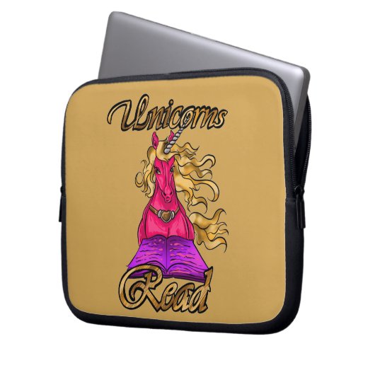 Unicorns Read Book Sleeve (Vorderseite Links)