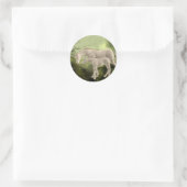 Unicorns Runder Aufkleber (Tasche)