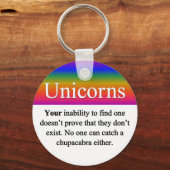 Unicorns-Schlüsselanhänger Schlüsselanhänger (Vorderseite)