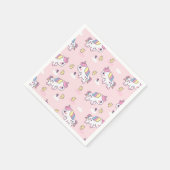 Unicorns Serviette (Ecke)