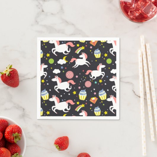Unicorns Serviette (Beispiel)