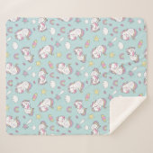 Unicorns Sherpa Blanket Sherpadecke (Vorderseite (Horizontal))