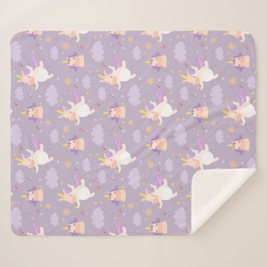 Unicorns Sherpadecke (Vorderseite (Horizontal))