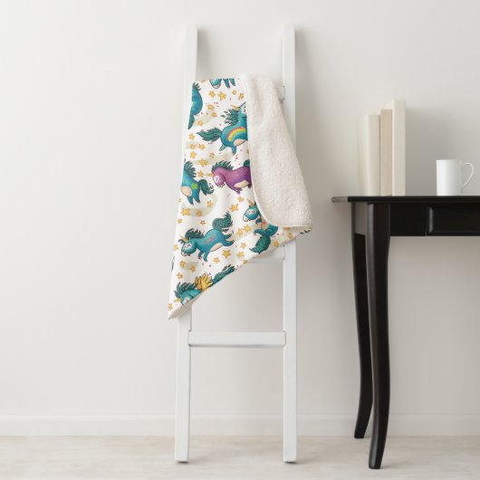 Unicorns Sherpadecke (Beispiel)