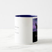 Unicorns Siluet Tasse (Mittel)