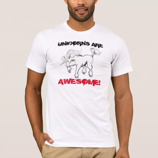 Unicorns sind fantastisch T-Shirt (Vorderseite)