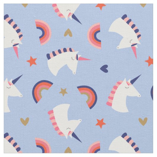 Unicorns Stoff (Nahaufnahme)