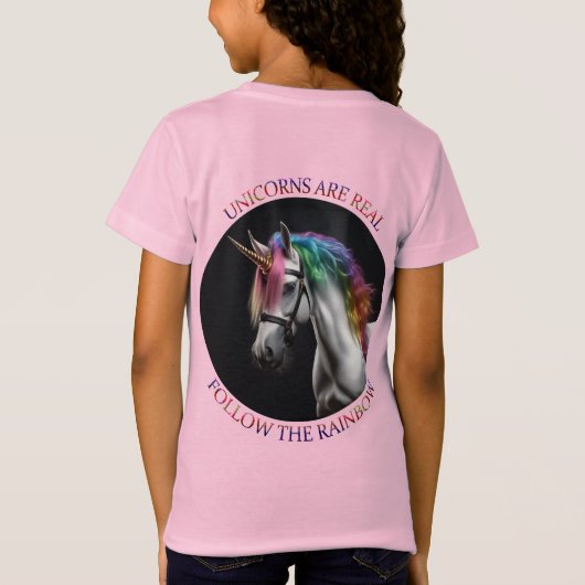 Unicorns T-Shirt (Rückseite)