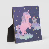 Unicorns Traumfantasy-Illustration Fotoplatte (Vorderseite)