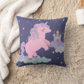 Unicorns Traumfantasy-Illustration Kissen (Decke)