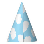 Unicorns u. Regenbogen-niedliches 1. Partyhütchen (Rückseite)