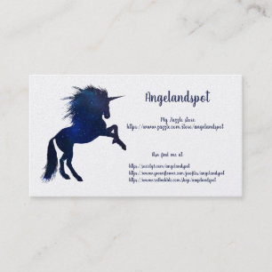 Unicorns und Pferdeträume Visitenkarte