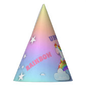 Unicorns und Rainbow Birthday Party Hat Partyhütchen (Links)