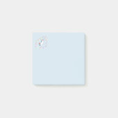 Unicorns Unicorn und mehr mehrfarbige Unicorn Post-it Klebezettel (Vorderseite)