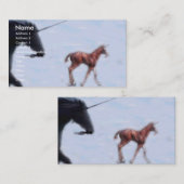 Unicorns Visitenkarte (Vorne/Hinten)