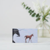 Unicorns Visitenkarte (Stehend Vorderseite)