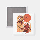 Unicorns Warriors Magnet (Vorderseite/Rückseite)