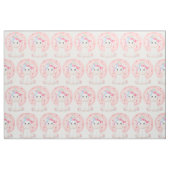 Unicorns Whimsical Fairytale Fabric Stoff (Fat Quarter (45,7 x 55,9 cm))