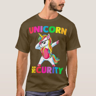 Unicoro Security Funny Birthday Girl Gifts Vater M T-Shirt