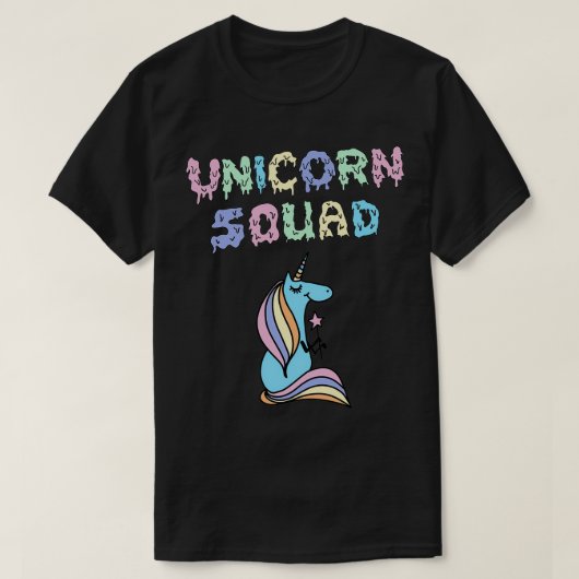 Unicorod Squad Niedlich Funny Unicorn Party Trimix T-Shirt (Design vorne)