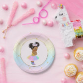 Unicoron Babyduschpapier-Teller Pappteller (Party)