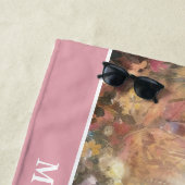 Unicoron Beach Handtuch mit Individuelle Name (Beispiel)