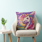 Unicoron Colors Throw Kissen (Stuhl )