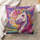 Unicoron Colors Throw Kissen (Decke)