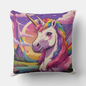 Unicoron Colors Throw Kissen (Rückseite)