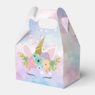 Unicoron Gunst Box Geburtstagsparty personalisiert Geschenkschachtel