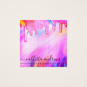 Unicoron Holographic Glitzer Tropfen Hair Clip Dis