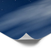 Unicoron Moon Magic Wall Art Poster Print (Ecke)