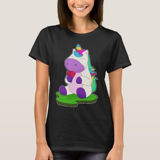Unicoron Poker Poker Karten Kartenspiel T-Shirt (Vorderseite)
