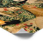 Unicoron Tapestries gefunden Mythos vom Mittelalte Poster (Ecke)