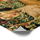 Unicoron Tapestries gefunden Mythos vom Mittelalte Poster (Ecke)