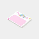Unicorone niedliche klebrige Noten Post-it Klebezettel (angewinkelt)