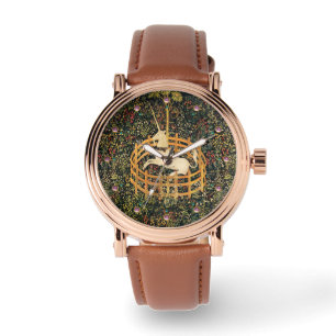 UNICORS UND GOTHIC FANTASY BLUME, FLORALMOTIFEN ARMBANDUHR