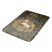 UNICORS UND GOTHIC FANTASY BLUME, FLORALMOTIFEN BADEMATTE (Schrägansicht)