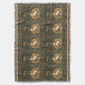 UNICORS UND GOTHIC FANTASY BLUME, FLORALMOTIFEN DECKE (Vorderseite Vertikal)